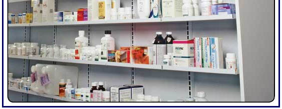 Pharmacy Shelving