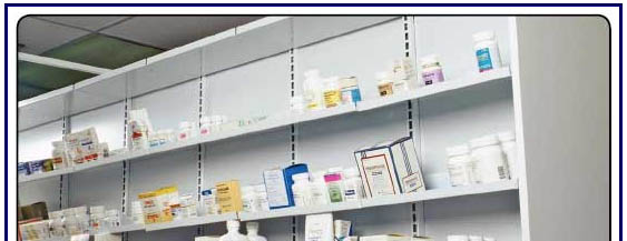 Pharmacy Shelving